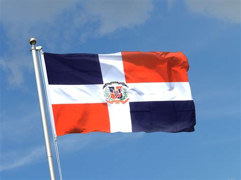 De facto 5.896 km²de jure 9.2511 km². Dominikanische Republik Flagge kaufen - 90 x 150 cm ...
