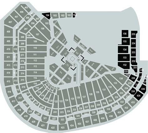 Chase Field Seating Chart For Royal Rumble Chart Walls