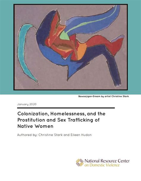 Colonization Homelessness And The Prostitution And Sex Trafficking Of Native Women
