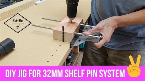 Diy Jig For System 32 32mm Shelf Pin System Youtube