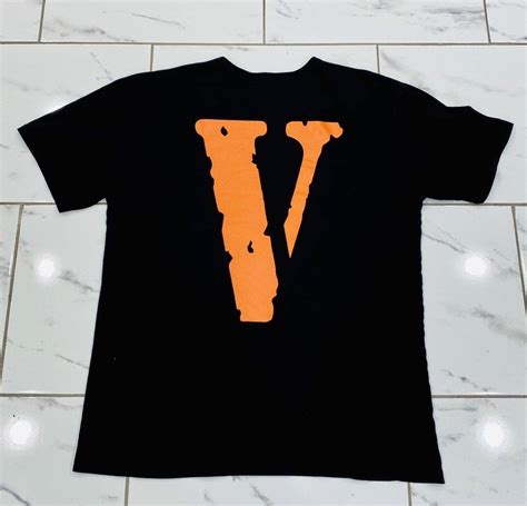 Vlone Friends Tee Orange Grailed