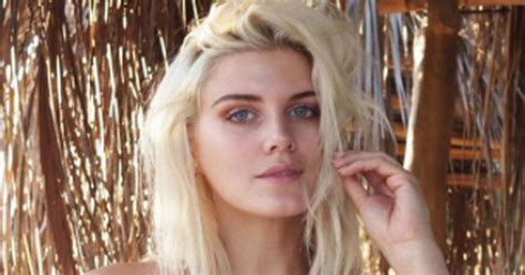 Ashley James Teases Indecent Exposure As Cleavage Bursts From Skimpy Bikini Daily Star