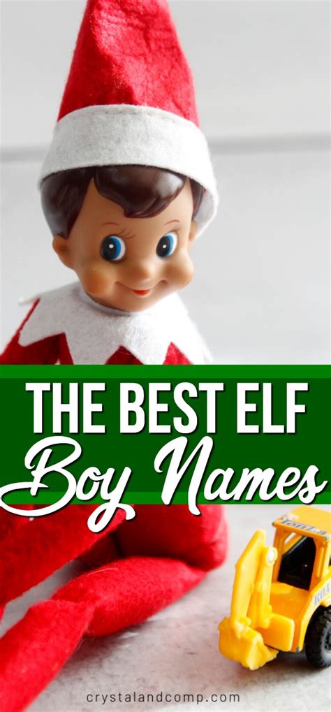 The Best Elf Boy Names