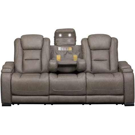 The Man Den Power Reclining Sofa U8530515 Ashley Furniture