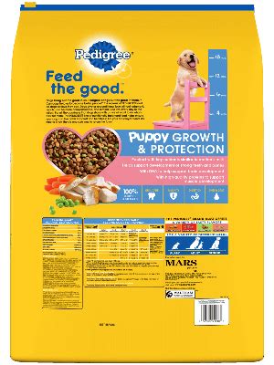 For pedigree, these are the most common ingredients found within the first 5 dog food ingredients. Food For Puppies | Chicken Flavor Puppy Food | PEDIGREE®