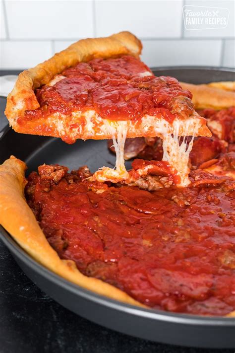 Chicago Deep Dish Pizza Ginos Copycat
