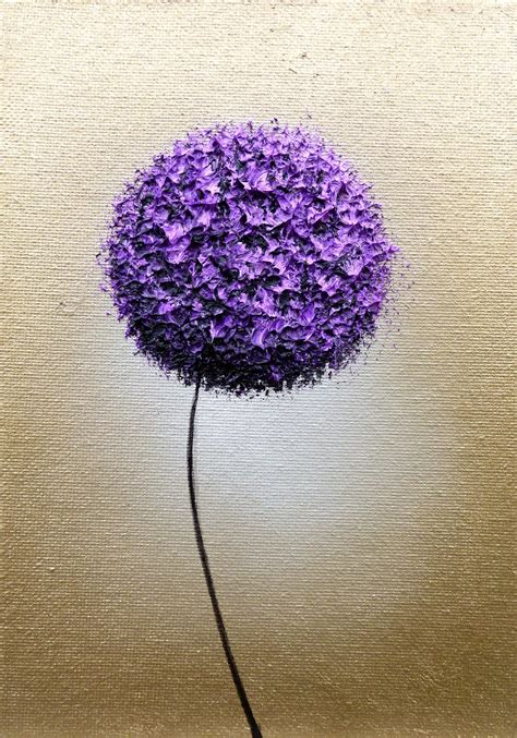 Bing Art By Rachel Bingaman Lavender Flower Painting Original Oil