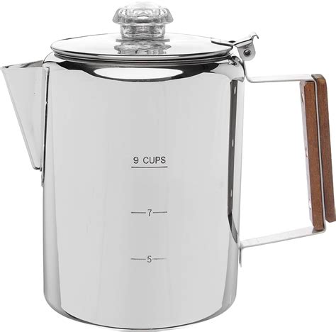 Coletti Bozeman Percolator Coffee Pot 9 Cup Stainless Steel Amazon Ca Home And Kitchen