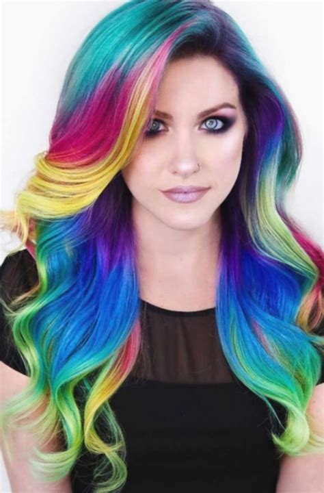 13 Hairstyles Braided Videos Softball Hair Styles Rainbow Hair