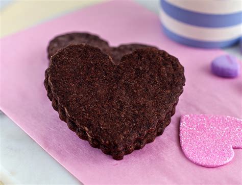Tish Boyle Sweet Dreams Chocolate Heart Cookies With White Chocolate