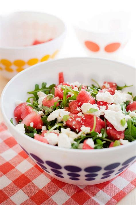 Fresh Watermelon Feta Salad Recipe Laura Fuentes