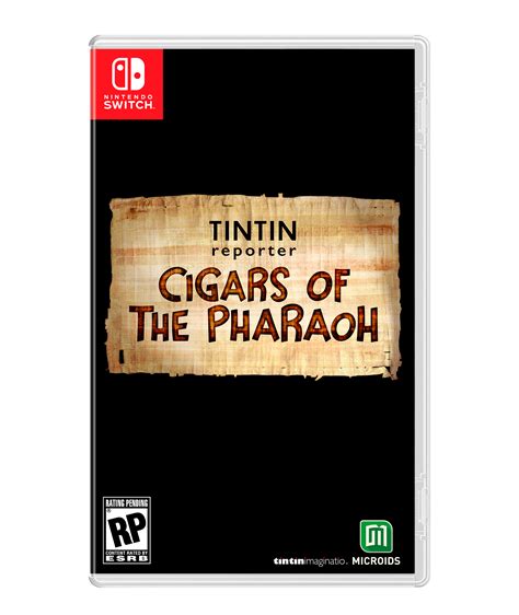 tintin reporter cigars of the pharaoh limited edition nintendo switch nintendo switch