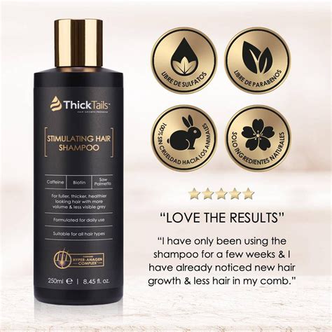 Thicktails Stimulating Hair Growth Shampoo 845floz 250ml