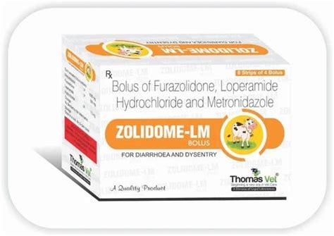 Metronidazole Furazolidone With Loperamide Hydrochloride Bolus Vet At