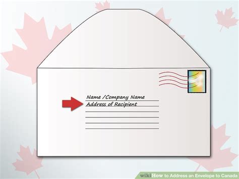 How To Address An Envelope To Canada 6 Steps With Pictures