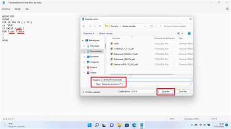 Windows 11 Cambiar La Extensión De Varios Archivos A La Vez
