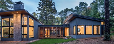 Stunning Home Fuses Modern Scandinavian Design With The Minnesotan Outdoors