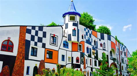 Amazingly Curvy Buildings Created By Hundertwasser