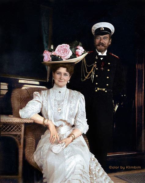 Tsar Nicholas Ii And Empress Alexandra Feodorovna Николай Ii и