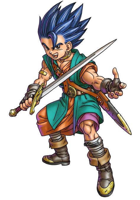 Hero Characters And Art Dragon Quest Vi Realms Of Revelation Dragon Quest Dragon Ball