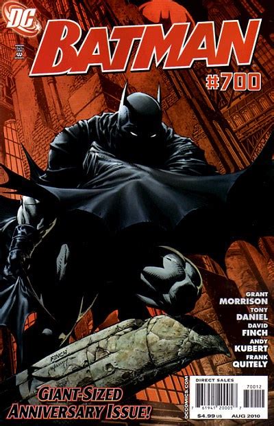 Batman 700 2nd Print Values And Pricing Dc Comics The Comic Price