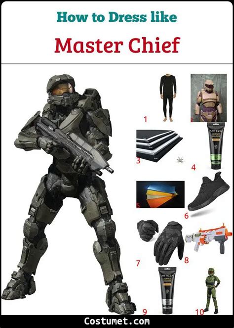 Master Chief Halo Costume For Cosplay And Halloween 2023