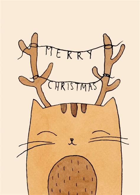 Скоро Новый год Эскизы открыток Легкие рисунки Рождественские