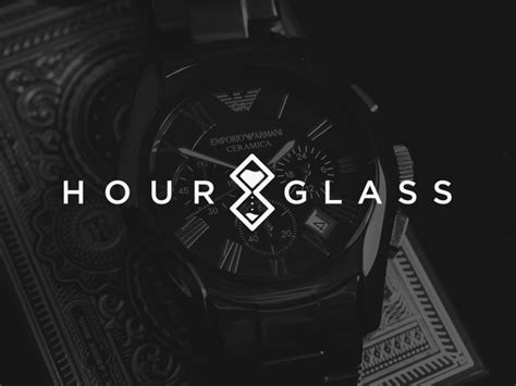 Hourglass Logo By Lewis Jones On Dribbble