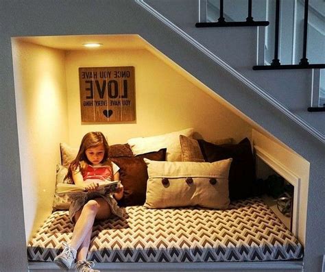 57 Comfy Simple Reading Nook Decor Ideas Room Under Stairs Under