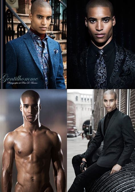 Red Nyc Models Black Male Models Nyc Model Pretty Men
