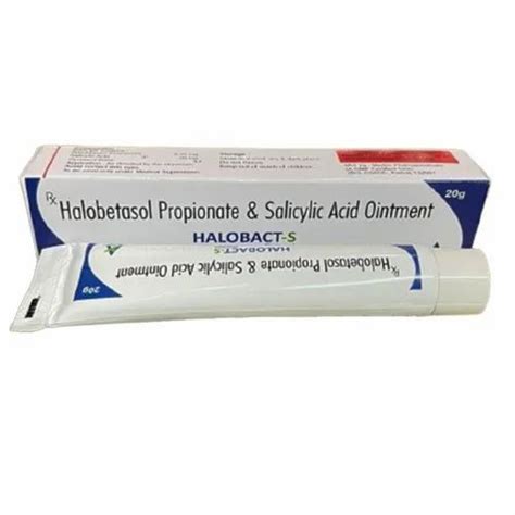 Halobetasol Propionate Salicylic Acid Ointment Cream Packaging Size