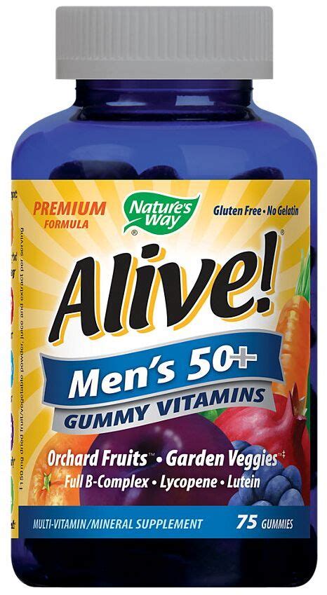 Some people are more at risk of developing a vitamin d deficiency. Nature's Way Alive! Men's 50+ Gummy Vitamins | PricePlow