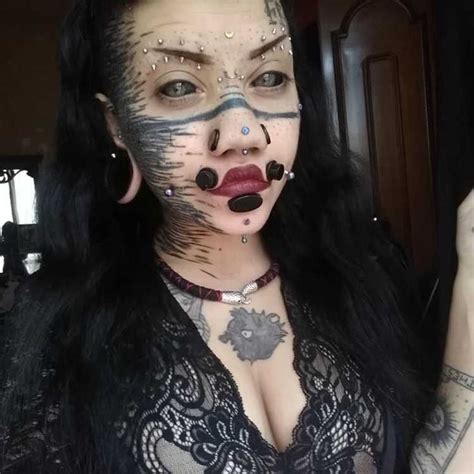 Extrem Face Piercing Body Modification Piercings Face Piercings Unique Body Piercings