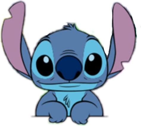 Download Stitch Sticker Face Disneys Pelekai Lilo Hq Png Image