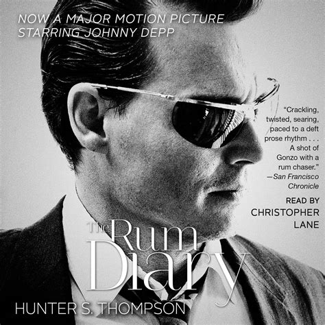The Rum Diary Audiobook By Hunter S Thompson Christopher Lane Official Publisher Page