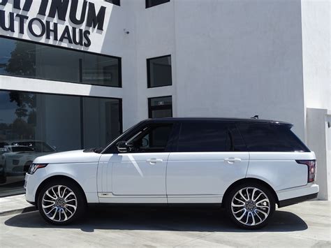 2016 Land Rover Range Rover Supercharged Lwb Stock 6487 For Sale Near