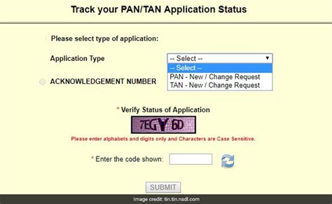 Option i track on basis of acknowledgement number. PAN Card Apply Online: Where To Apply For PAN Card, Check Status Online, Form 49A, Documents ...
