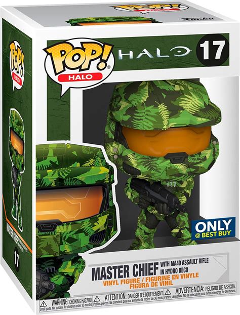 Funko Pop Games Halo Infinite Master Chief In Hydro Deco 51600 Best Buy
