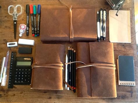 Tan Writing Journal Refillable Leather Journal Soft Tan Etsy