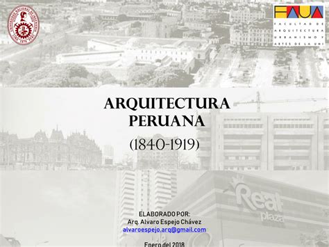 Pdf Arquitectura Peruana 1840 1919