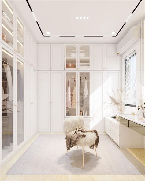 A White Room With Lots Of Closet Space