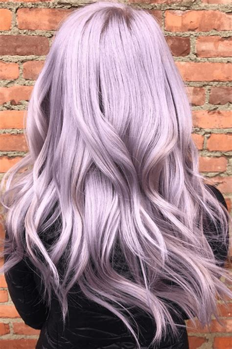 15 Trending Lilac Hair Pictures & Ideas | Light purple ...