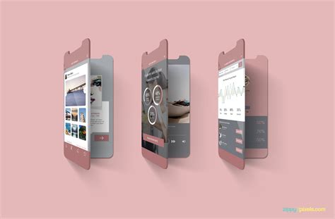 2 Free Multi Screen Mockups For Iphone Zippypixels