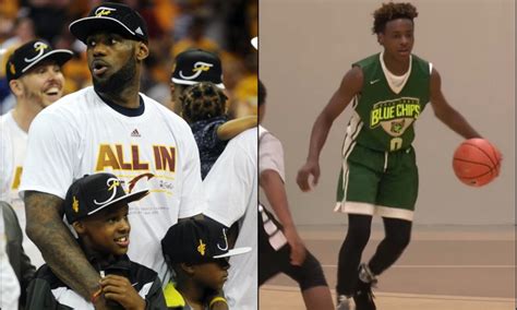 Lebron Says Proudest Achievement Would Be Playing In Nba With His Son