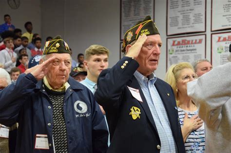 A Picture Says A Thousand Words La Salle Celebrates Veterans