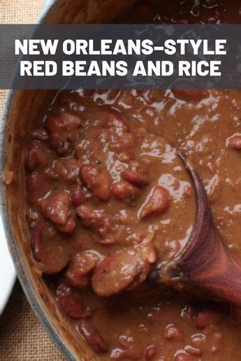 American southern recipes caribbean beans and legumes pork rice recipes celery sausage recipes ham grain recipes. New Orleans-Style Red Beans and Rice | Recipe in 2020 | Food recipes, Creole recipes, Food