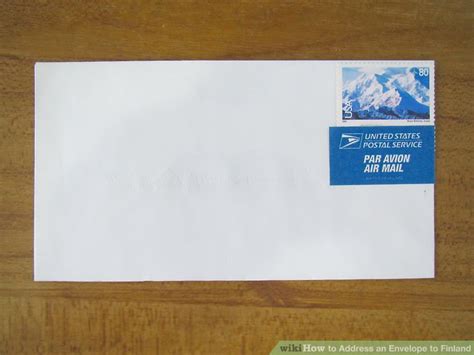 Start date nov 1, 2007. How to Address an Envelope to Finland: 7 Steps (with Pictures)