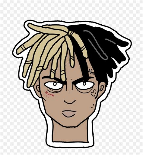 Multiple sizes available for all screen sizes. Xxxtentacion Cartoon White Background , Png Download ...