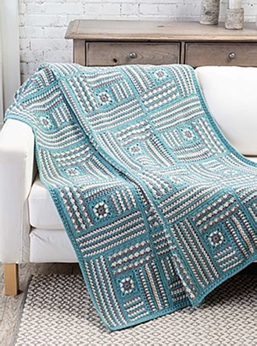 Ravelry Textured Blocks Throw Pattern By Margret Willson