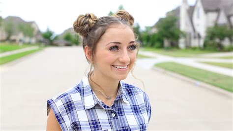 Double Braided Buns Cute Girls Hairstyles